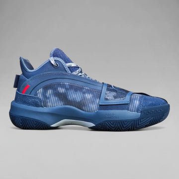 Peak Men Basketball Shoes Taichi Super P-Motive Outdoor Rubber Big Triangle Picture Blue Last Piece