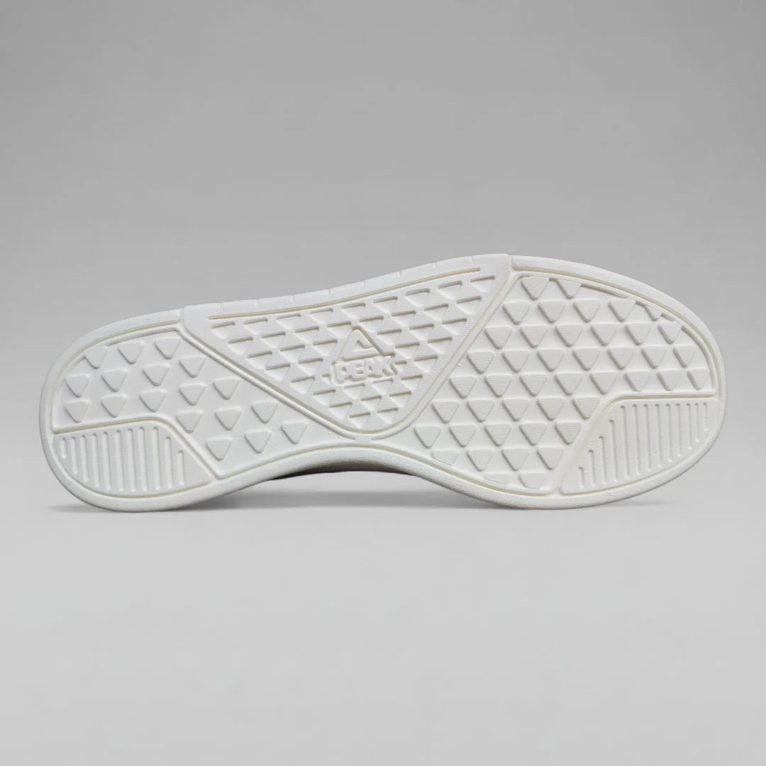 Peak Men Casual Shoes E232437B White Grass Green