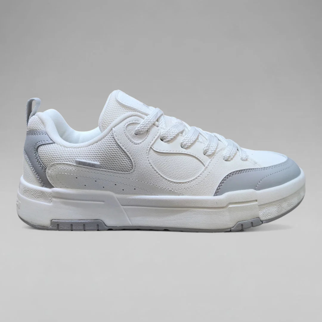 Peak Men Casual Shoes Taichi Mist Classic White Grey EXT261697B