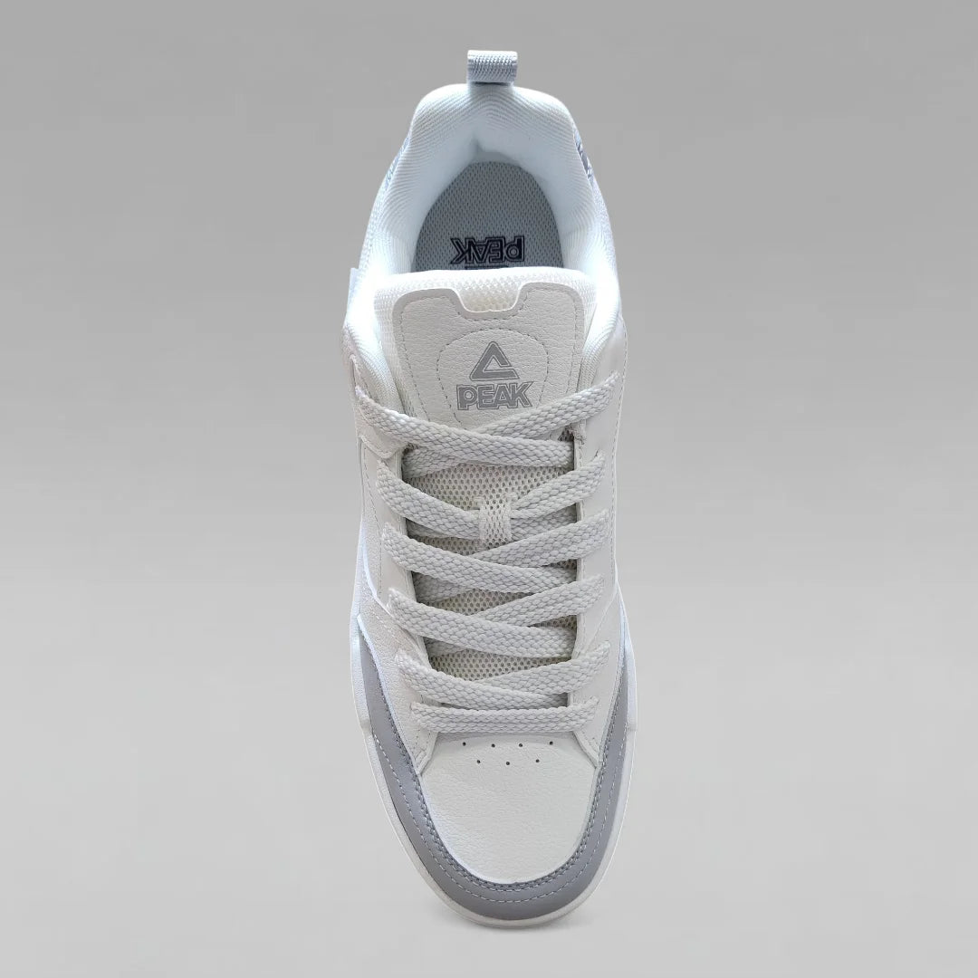 Peak Men Casual Shoes Taichi Mist Classic White Grey EXT261697B