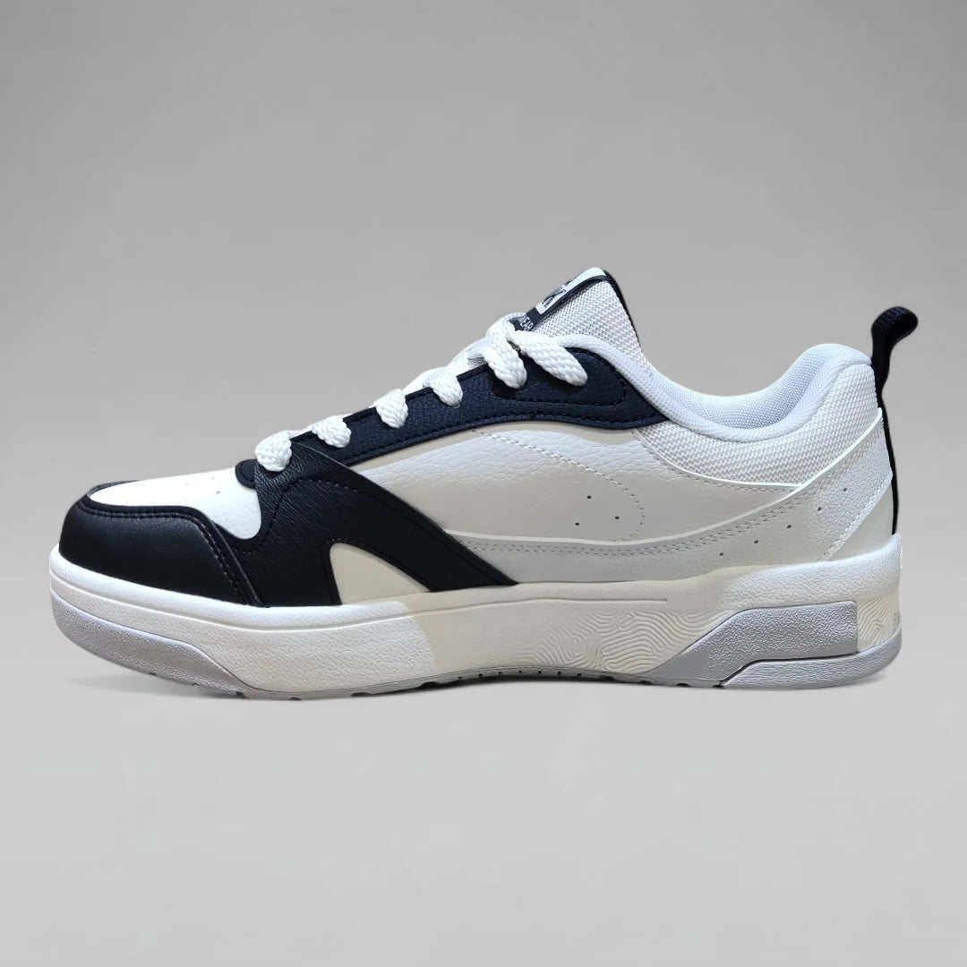 Peak Men Casual Shoes Taichi Ripple Classic White Black EXT261727B/D