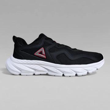 Peak Men P-Motive Running Shoes Black White