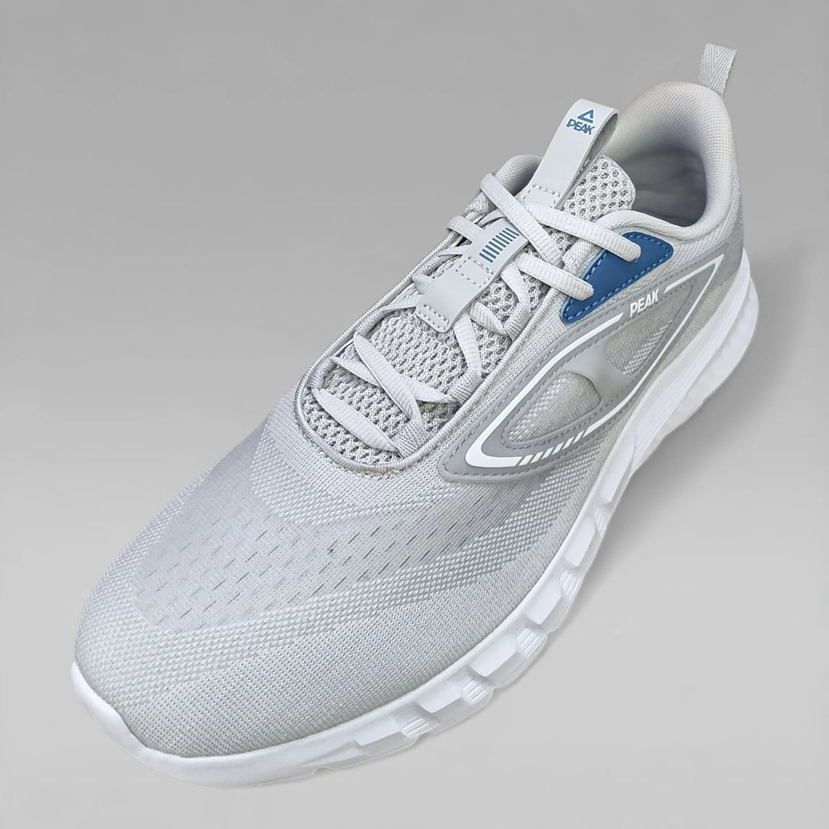 Peak Men Running Shoes Easy Flex Ice Grey E232351H