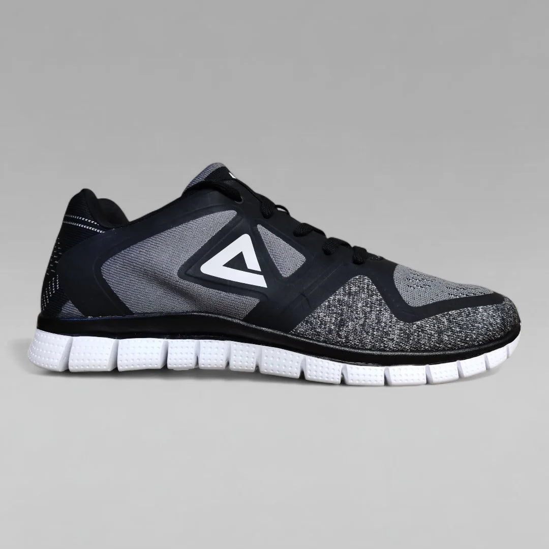 Peak Men Running Shoes Shadow Core Black Grey White