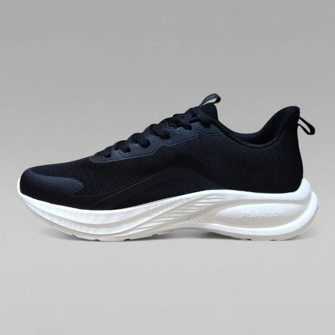 Peak Men Running Shoes Taichi Black White EXT261237H/D