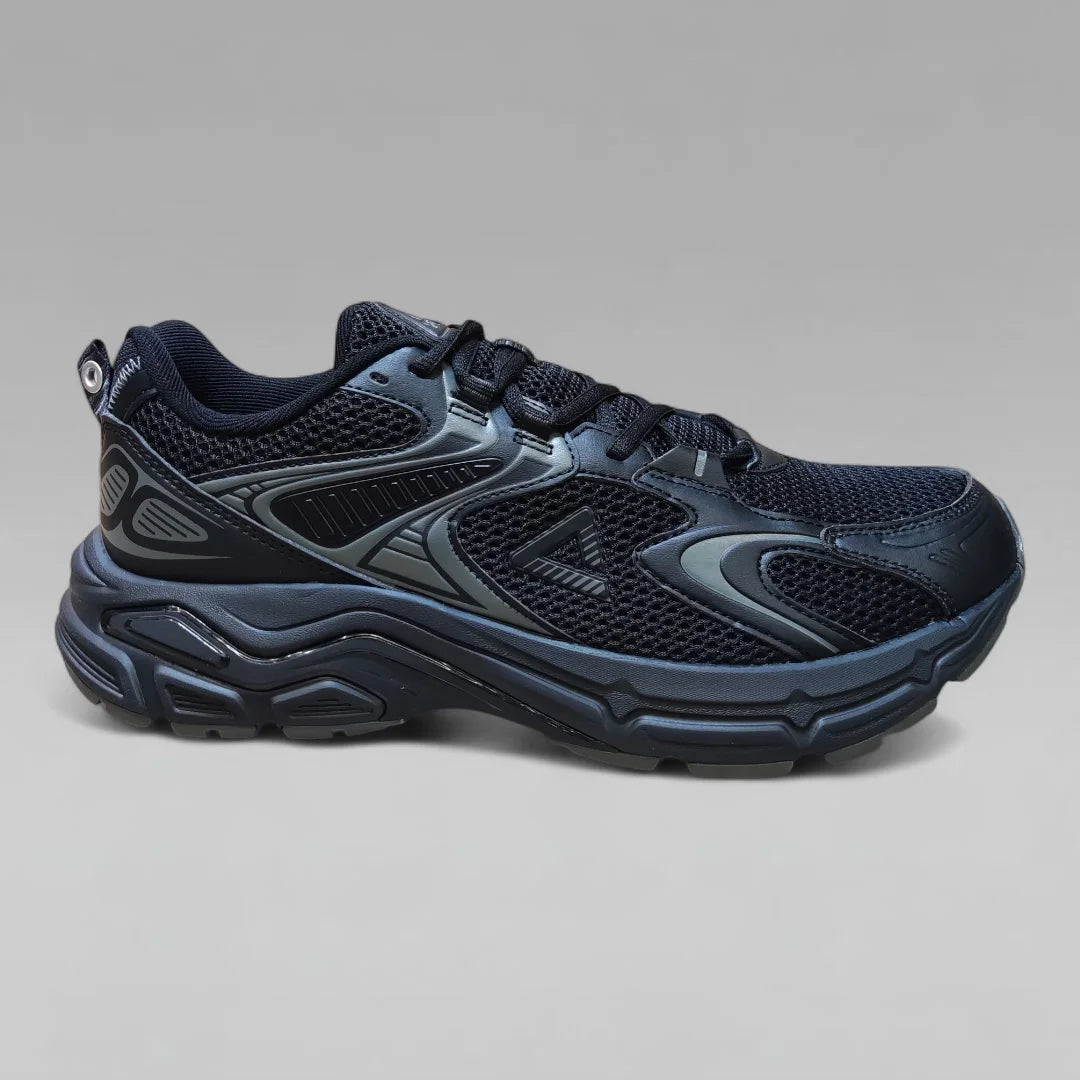 Peak Men Running Shoes Taichi OG 7000 3.0 Retro Black Magnetic Grey