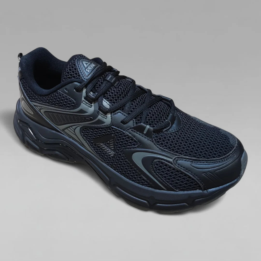 Peak Men Running Shoes Taichi OG 7000 3.0 Retro Black Magnetic Grey