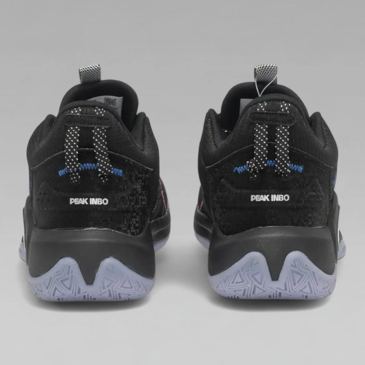 Peak Men Basketball Shoes P-Motive Sonic Boom 1.5 Inbo Black DA230051