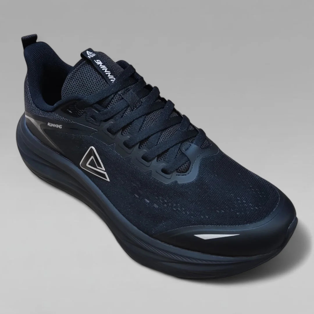 Peak Men Taichi Running Shoes Flyii 13 V2 Black Silver EXT261157H
