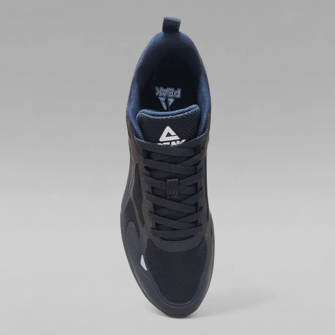 Peak Men Taichi Stealth Running Shoes All Black DH610271