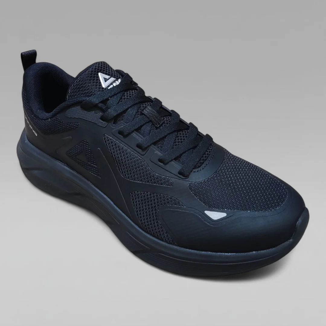 Peak Men Taichi Stealth Running Shoes All Black DH610271