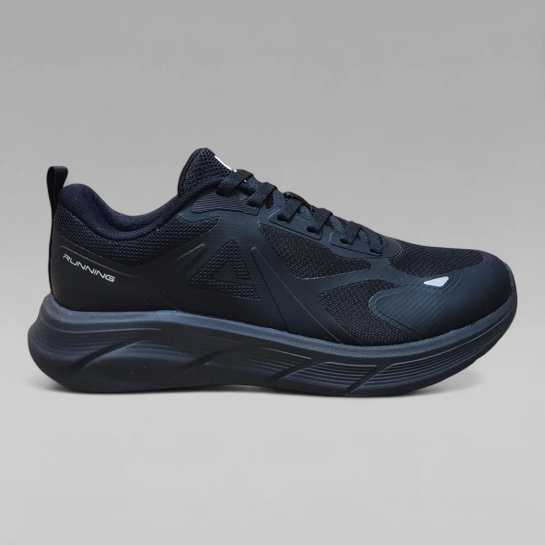 Peak Men Taichi Stealth Running Shoes All Black DH610271