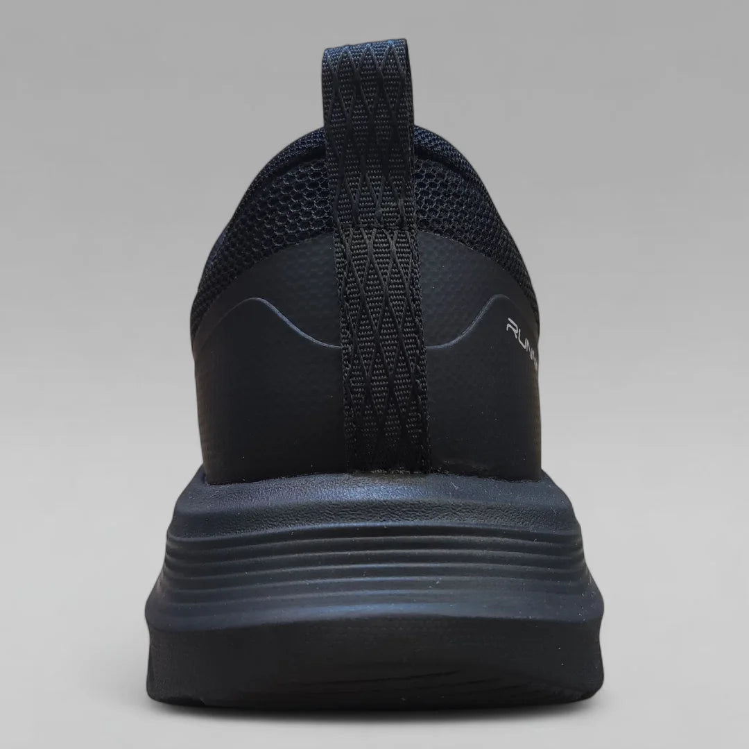 Peak Men Taichi Stealth Running Shoes All Black DH610271