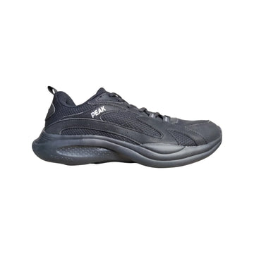 Peak Men Walking Shoes P-Pads All Black E231547J