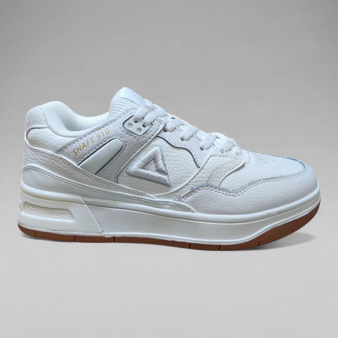 Peak Unisex Casual Shoes Basketball Culture Taichi Shaft 910 Limited Edition Milky White