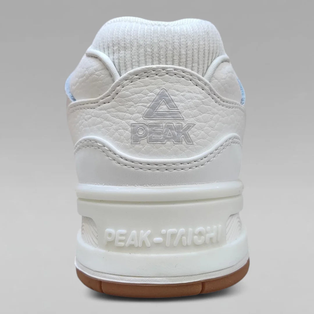 Peak Unisex Casual Shoes Basketball Culture Taichi Shaft 910 Limited Edition Milky White