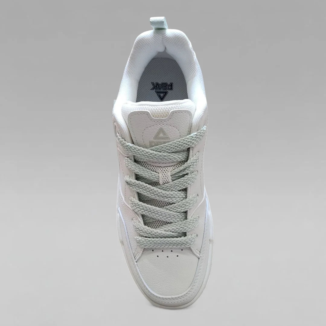 Peak Women Casual Shoes Taichi White Green EXT261698B