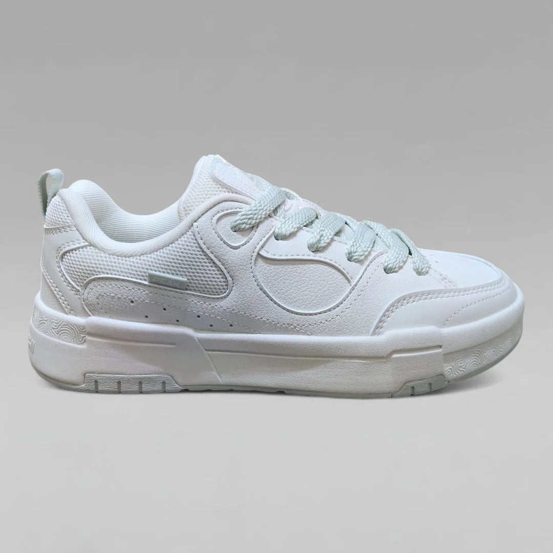 Peak Women Casual Shoes Taichi White Green EXT261698B
