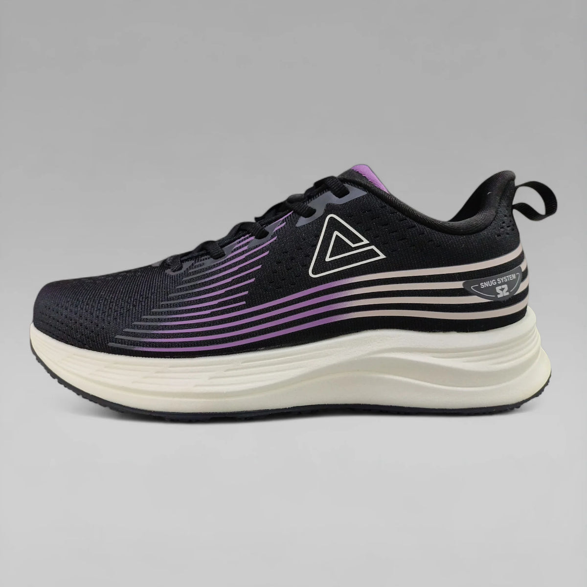 Peak Women Running Shoes Snug System 2.0 Black E233438H