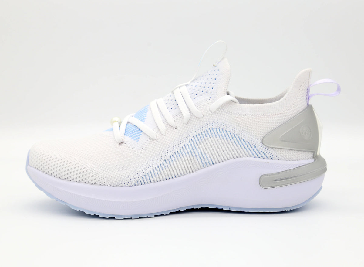 Peak Women Running Shoes Taichi 5.0 White Blue ET31618H