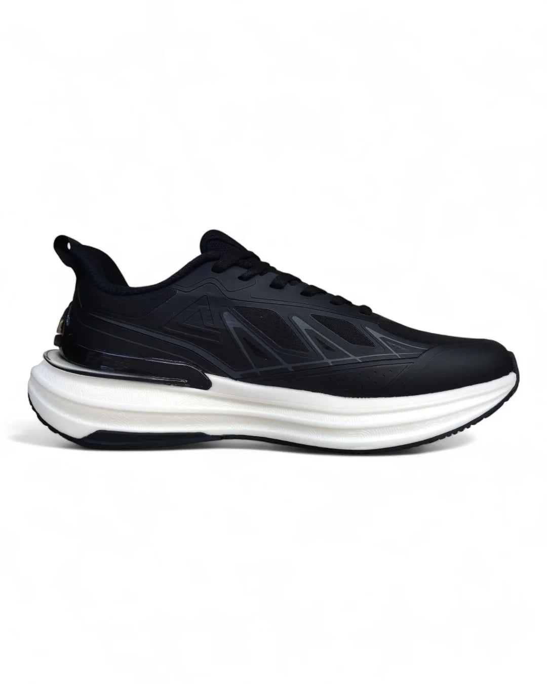 Peak Women Running Shoes Taichi 6.0 Black Ultra Light White ET44608H