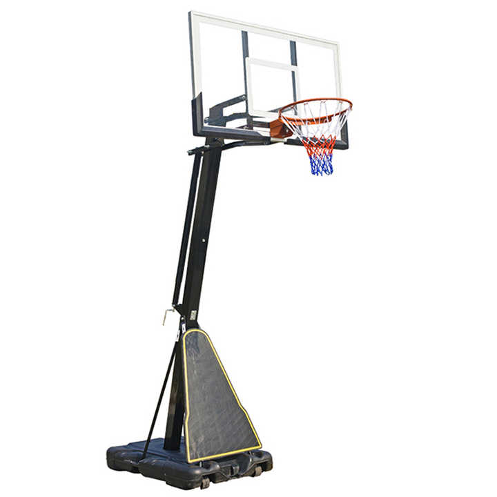 Basketball Hoop With Adjustable Crank System