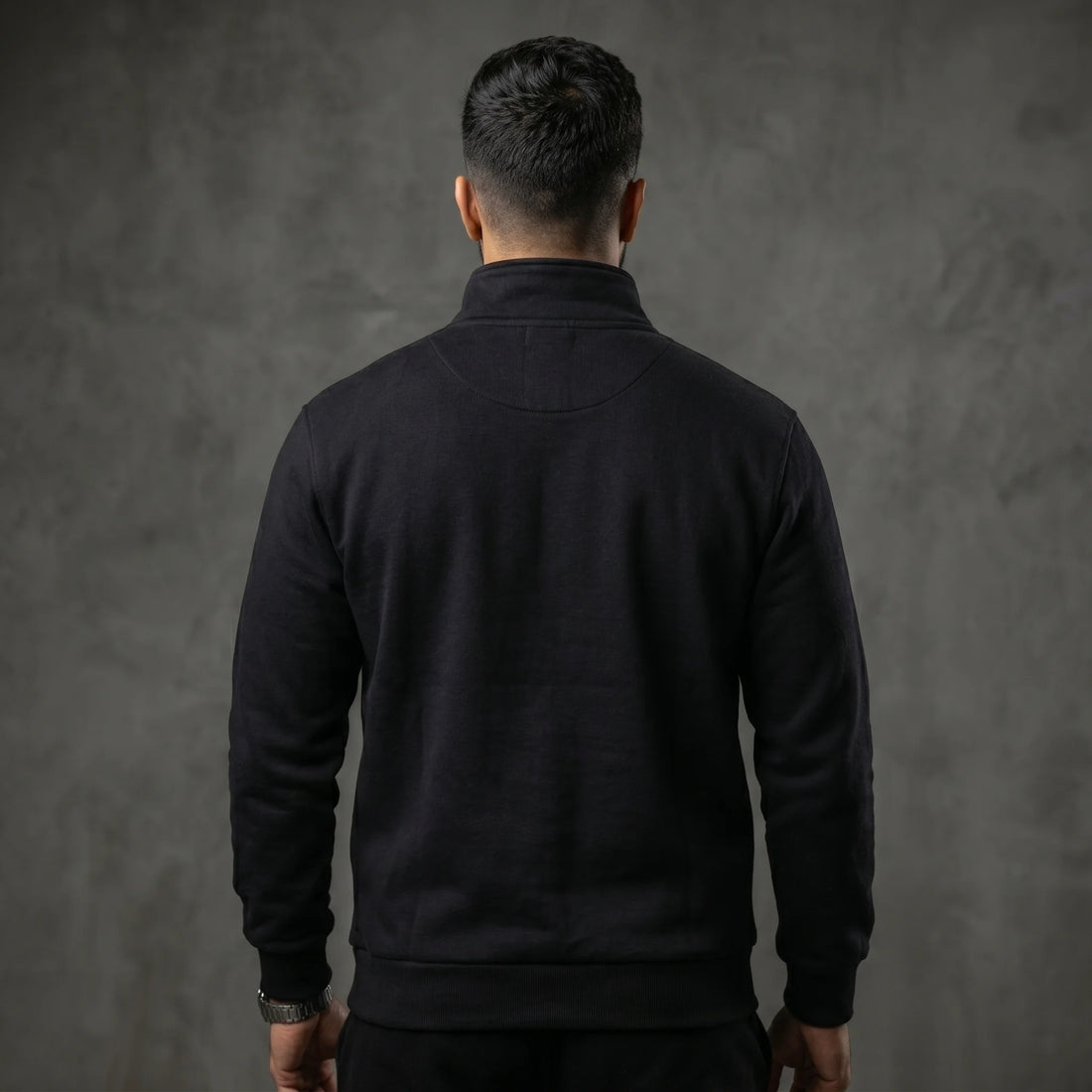 Peak Men Half Zipper Opened Sweatshirt