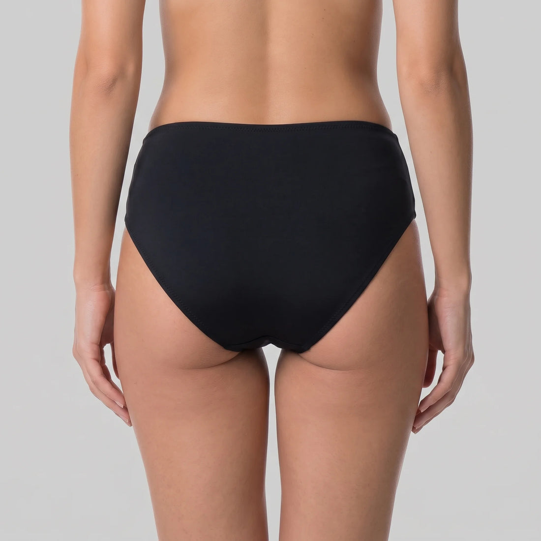 Lucero Women Beach Couture Swim Brief Flower Carvico Fabric Made In Greece