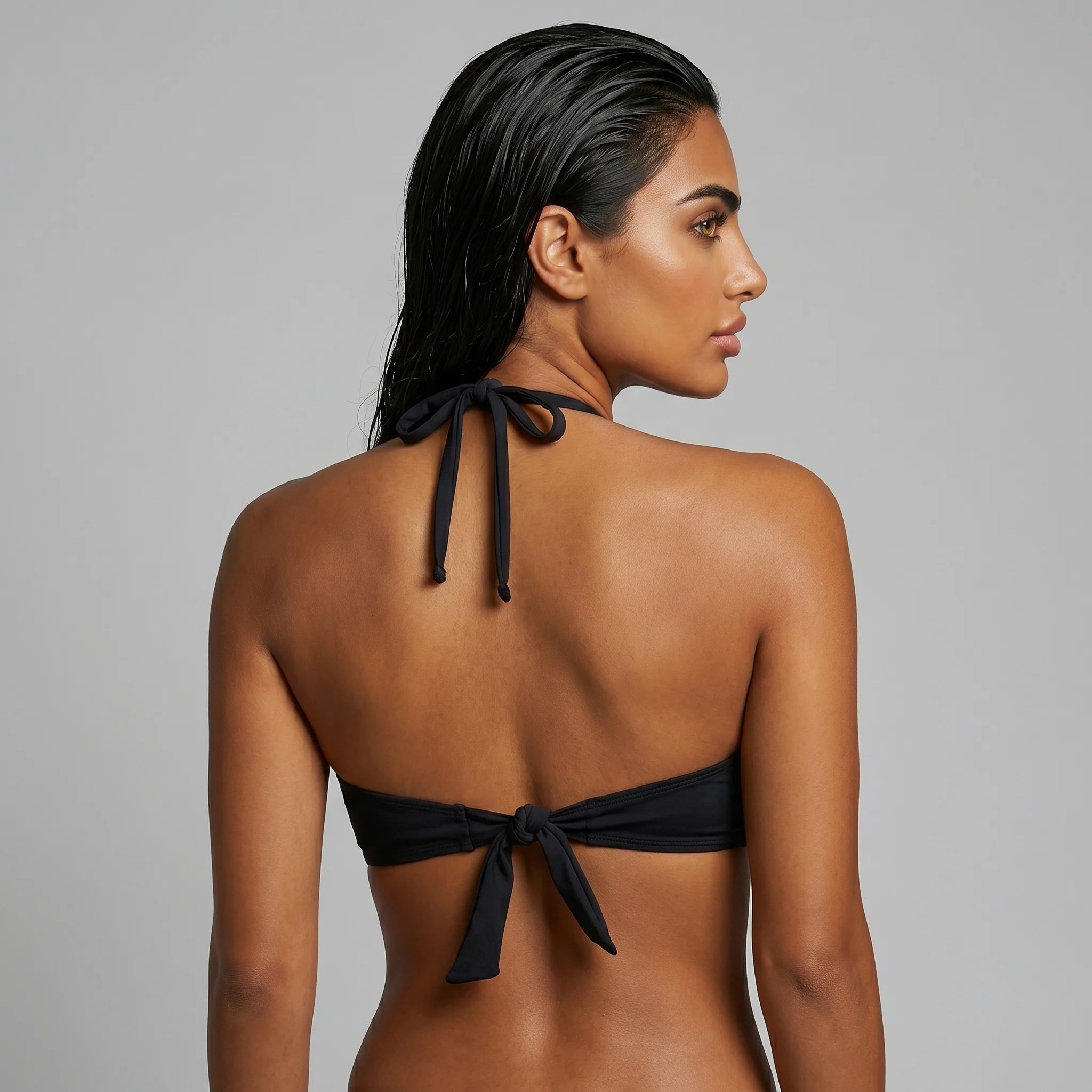 Bluepoint Women Beachwear Solids Strapless V Swim Bra Bikini Top
