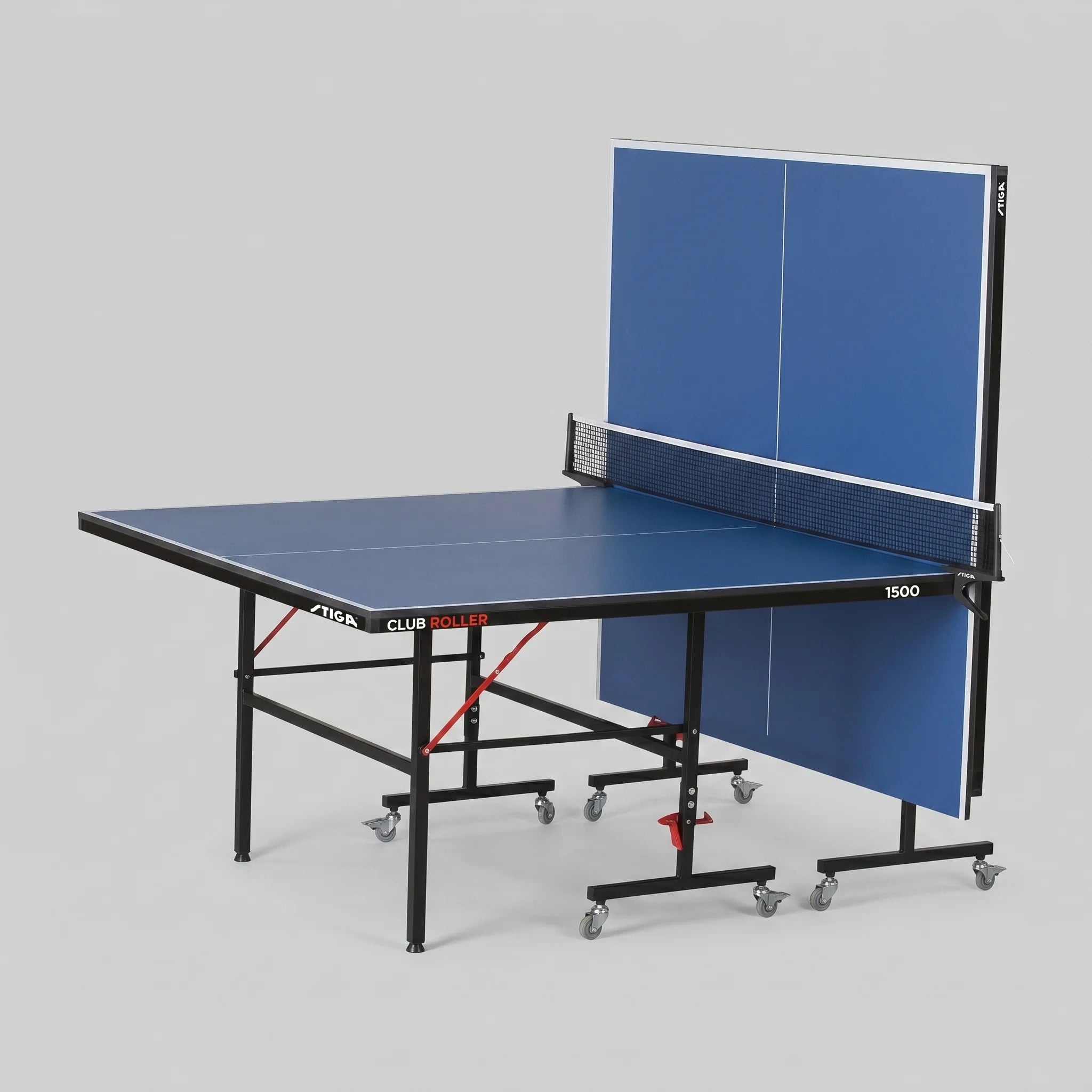Stiga Table Tennis Indoor Club Roller 1500 Wood Surface