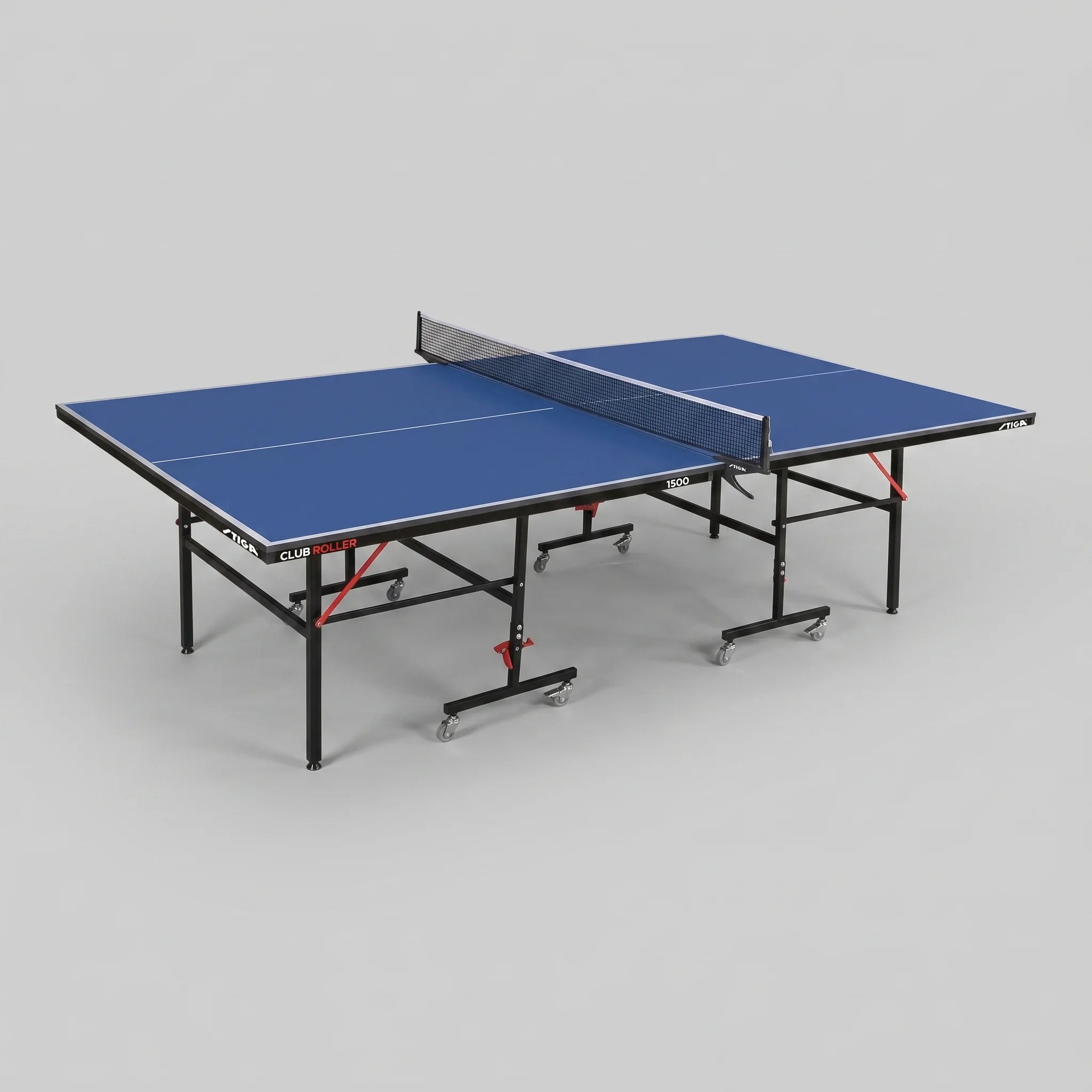 Stiga Table Tennis Indoor Club Roller 1500 Wood Surface