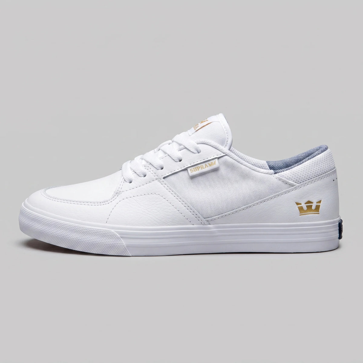 Supra Men Casual Shoes Melrose White White/Gum