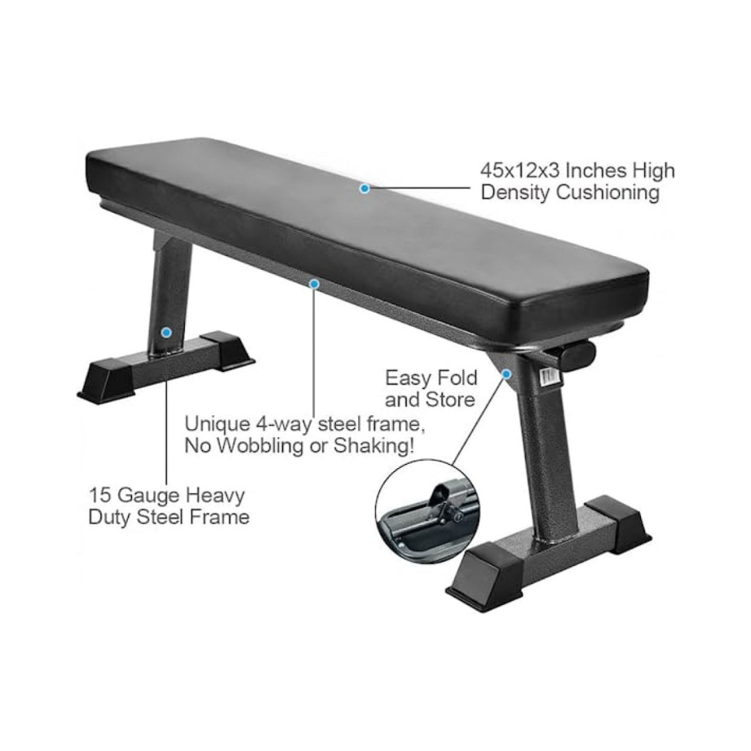 Ezprousa Adjustable Flat Bench