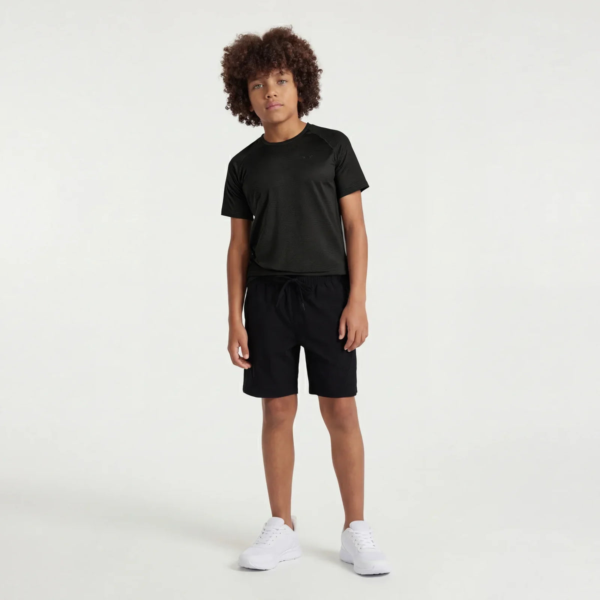 Winnerforce Boys Force Tri T-Shirt (Black)