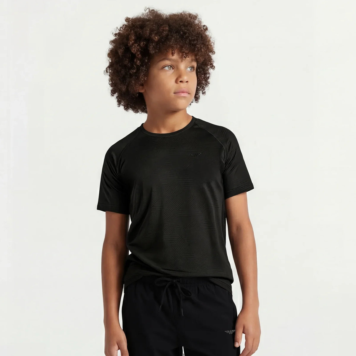 Winnerforce Boys Force Tri T-Shirt (Black)