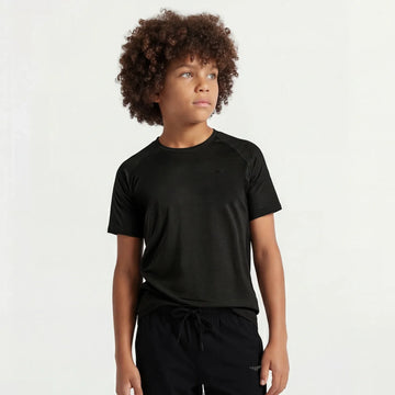 Winnerforce Boys Force Tri T-Shirt (Black)