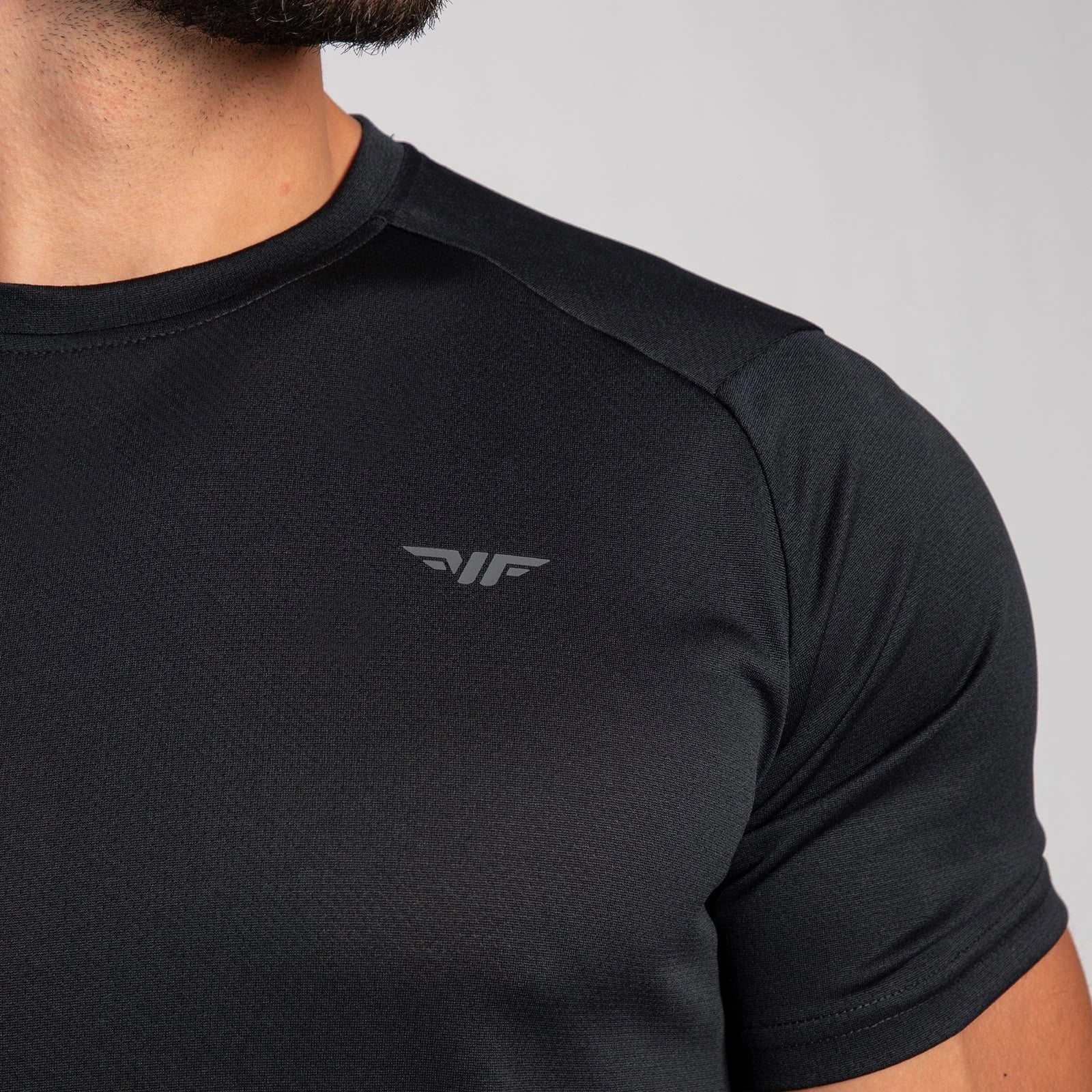 Winnerforce Men Summer Escape All Season T-Shirt (Anthracite Black)