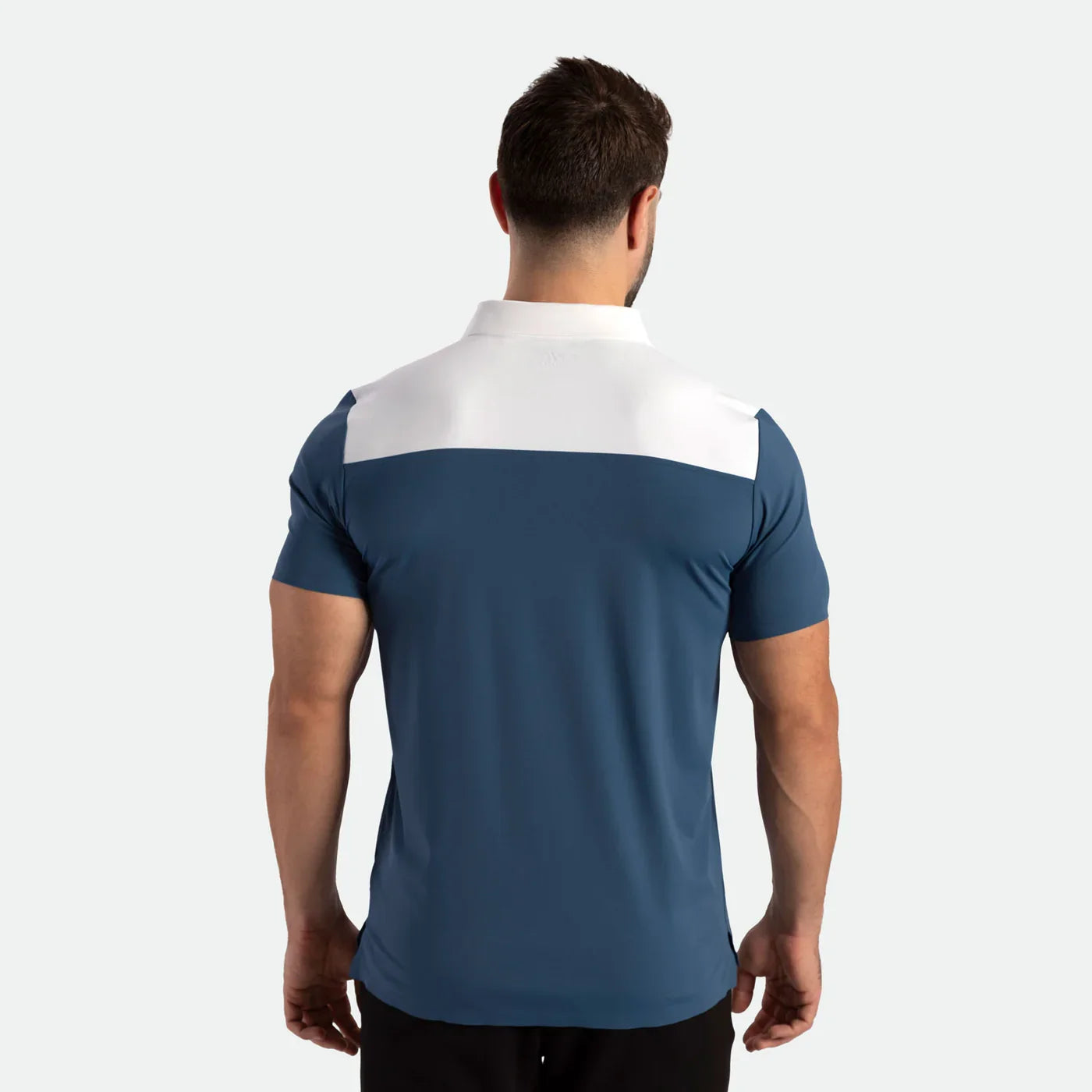 Winnerforce Men Summer Escape Polo (Ensign Blue-White)