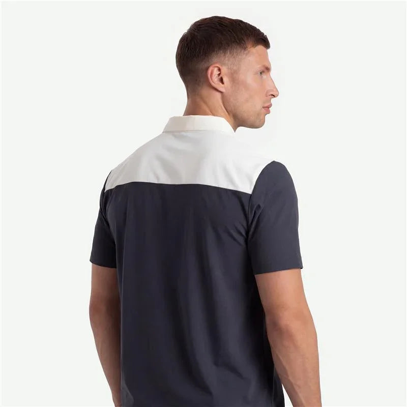 Winnerforce Men Summer Escape Polo (India Grey-White)