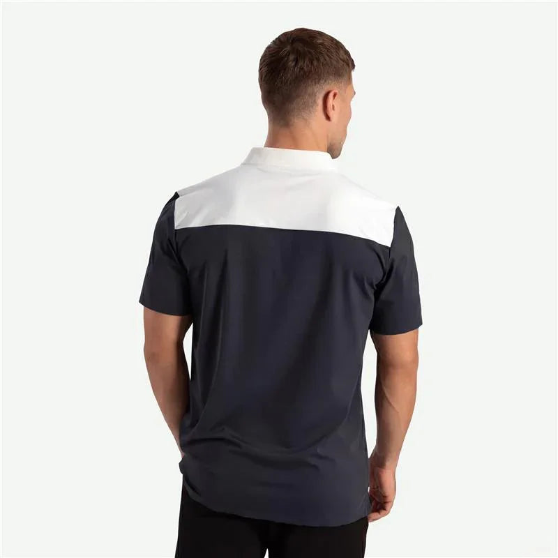 Winnerforce Men Summer Escape Polo (India Grey-White)