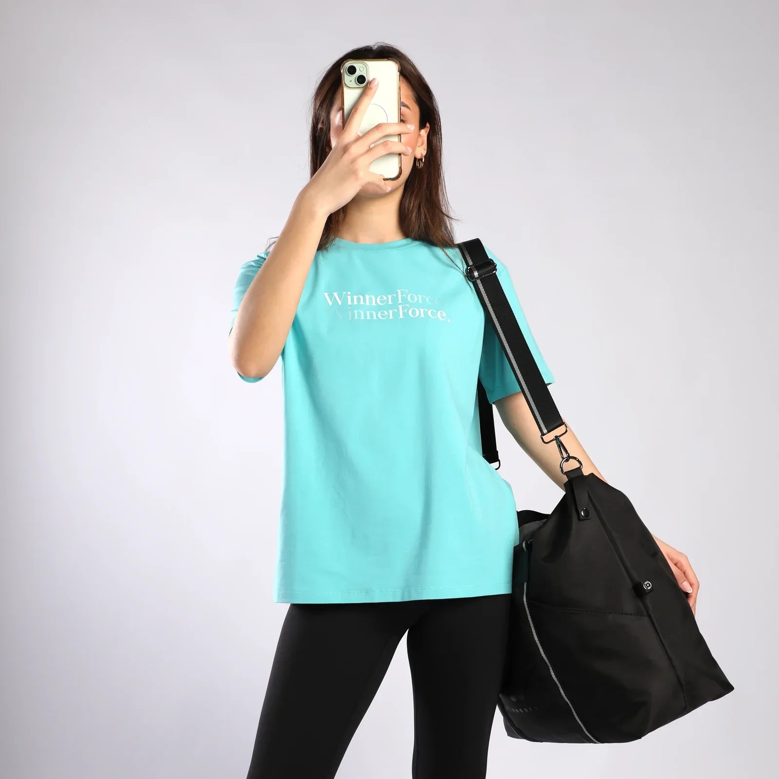 Winnerforce Women Essential 24/7 T-Shirt (Gulf Stream Blue)
