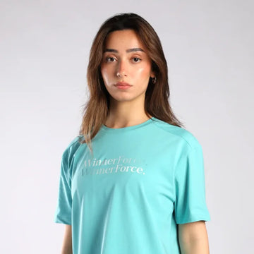 Winnerforce Women Essential 24/7 T-Shirt (Gulf Stream Blue)