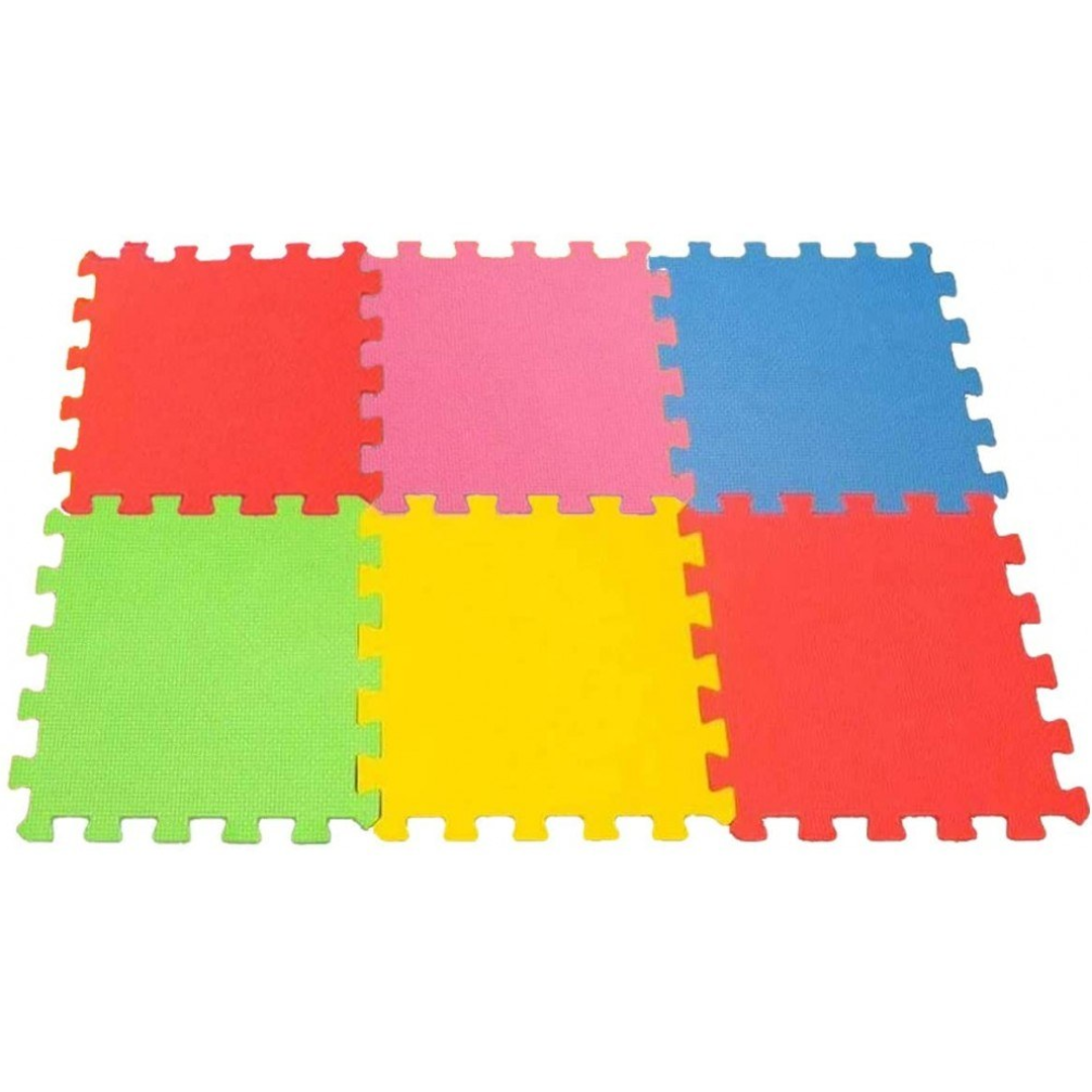 Puzzle Mats BPA Free Pack Of Colorful 6