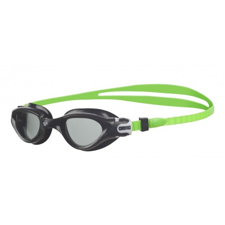 Arena Training Cruiser Soft Adults Men Women Unisex Swimming Goggles With Self Adjustable Nose Bridge Black Tinted