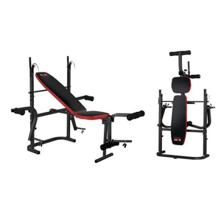 Body Sculpture Foldable Weight Lifting Bench Black Red bw-2810