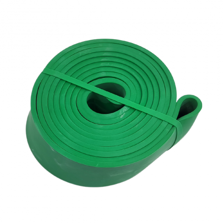 Resistance Band Power Lifting Fitness Loop L-208cm W-4.3cm Green
