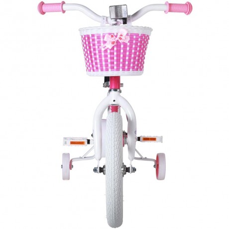 Joystar 16 Inch Angel Balance Bike with Training Wheels, Pink