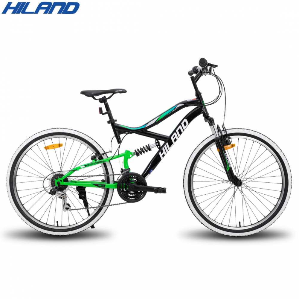 Hiland 26 Inch Frame Size Medium 16" Seat Tube Length Mountain Bike Black