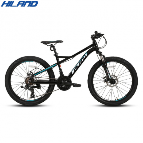 Hiland Hippel 26 Inch Frame Size Small 16" Seat Tube Length Mountain Bike Black