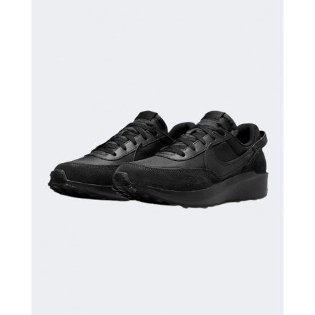 Nike Men Waffle Debut Casual Shoes Black 